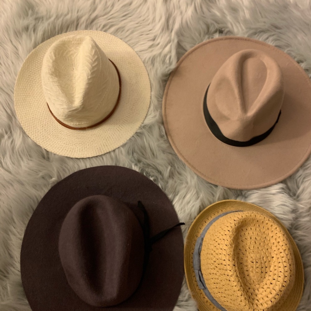 Gray fedora